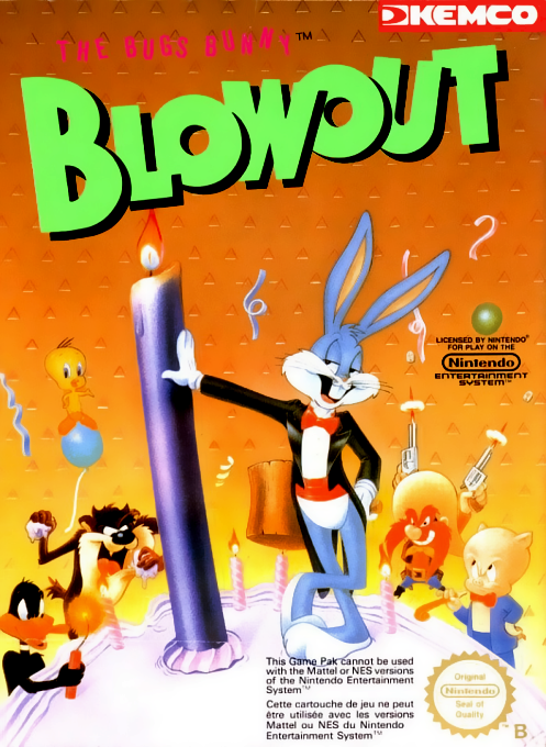 Bugs Bunny Blowout, The — box-2D (EU)