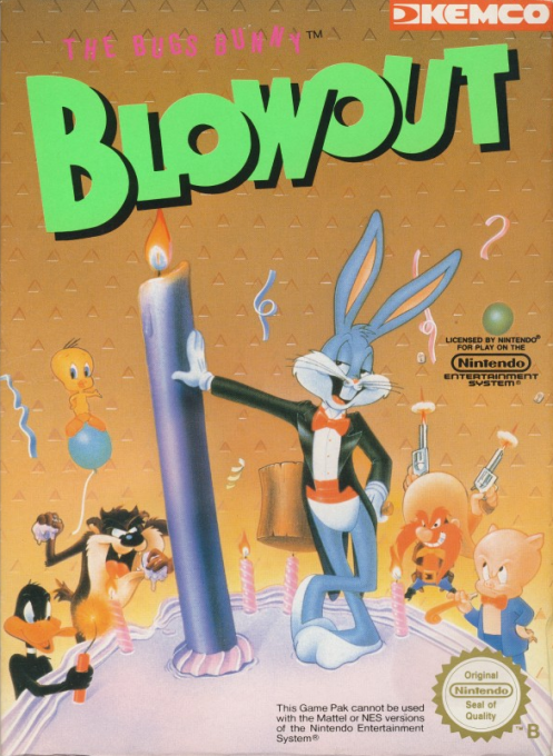 Bugs Bunny Blowout, The — box-2D (DE)