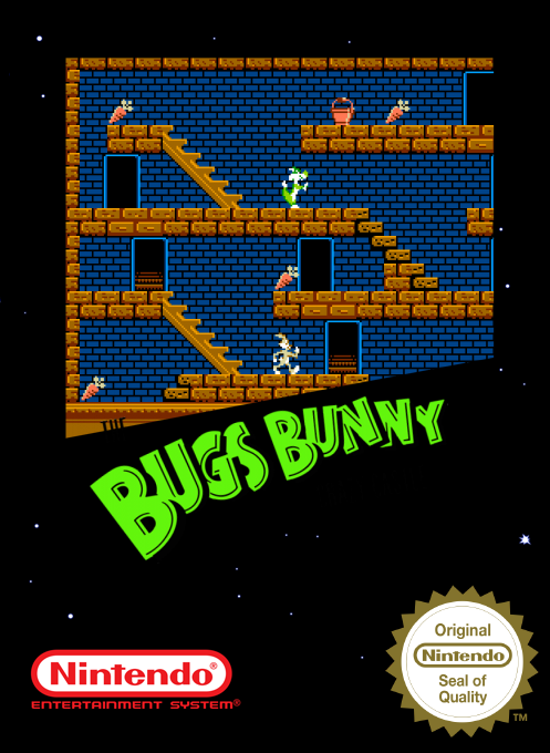 Bugs Bunny Crazy Castle, The — box-2D (SS)