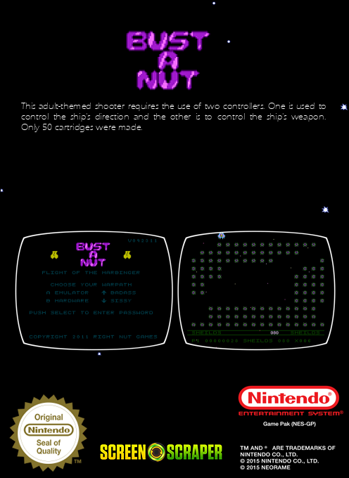 Bust-A-Nut - The Flight of the Harbinger — box-2D-back (SS)