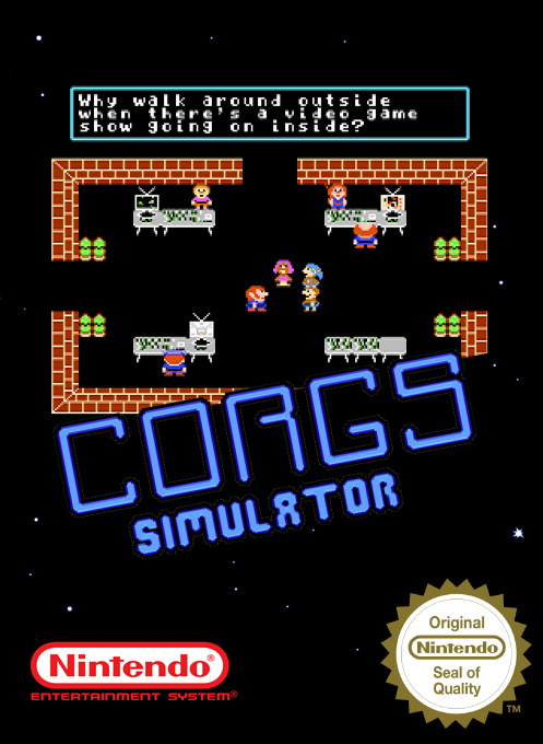 CORGS Simulator box art