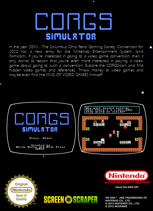 CORGS Simulator — box-2D-back (SS)