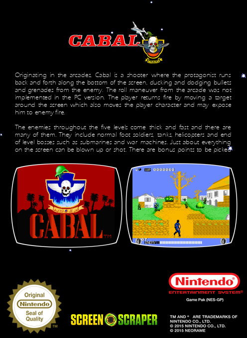 Cabal — box-2D-back (SS)