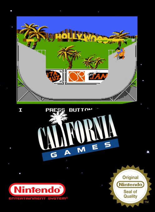 California Games — box-2D (SS)