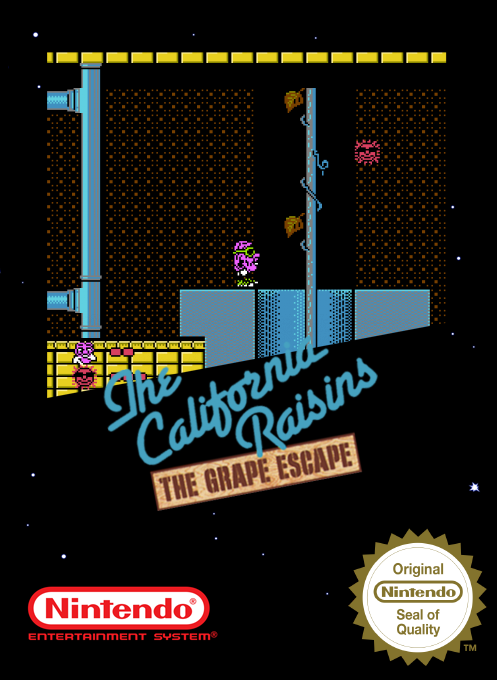 California Raisins - The Grape Escape — box-2D (SS)
