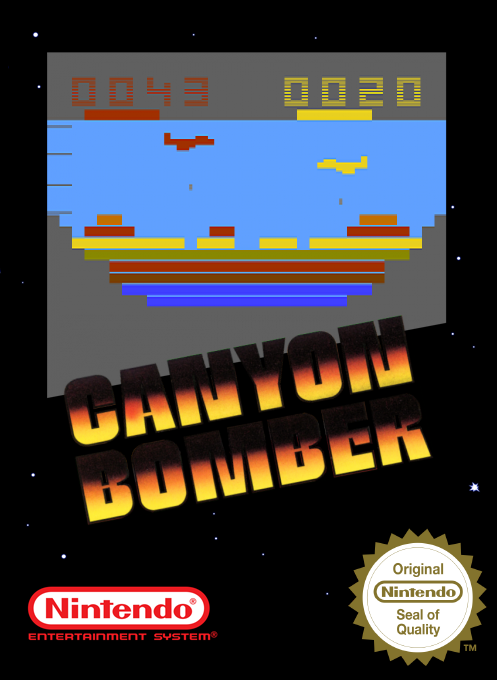 Canyon Bomber box art