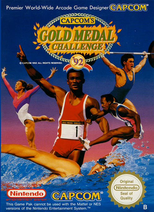 Capcom's Gold Medal Challenge '92 — box-2D (EU)