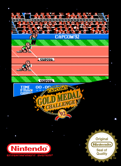 Capcom's Gold Medal Challenge '92 — box-2D (SS)