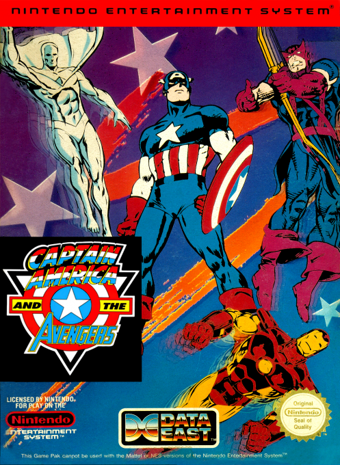 Captain America And The Avengers — box-2D (EU)