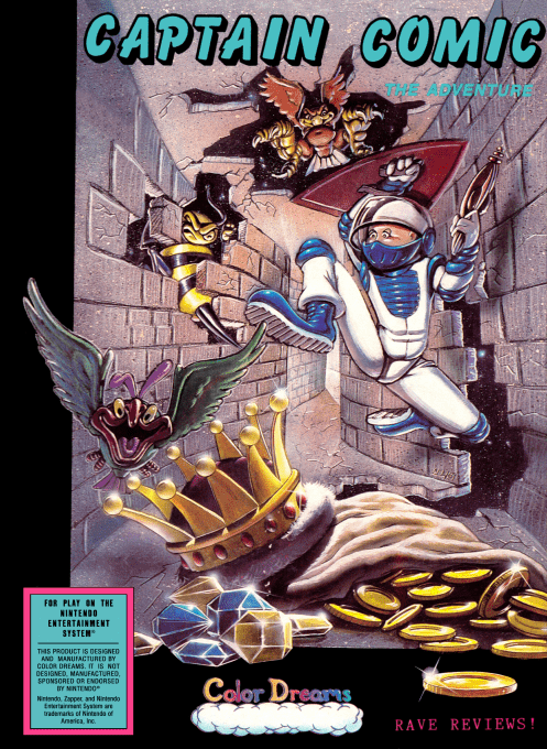 Captain Comic - The Adventure box art