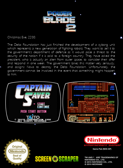 Power Blade 2 — box-2D-back (SS)