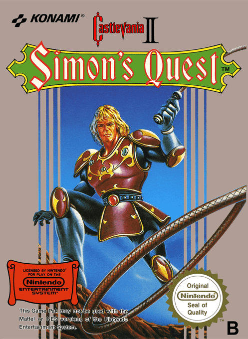 Castlevania 2 - Simon's Quest — box-2D (EU)