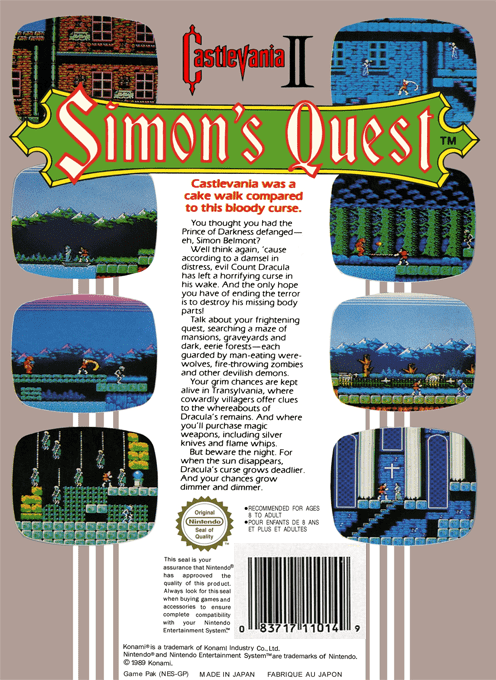 Castlevania 2 - Simon's Quest — box-2D-back (EU)