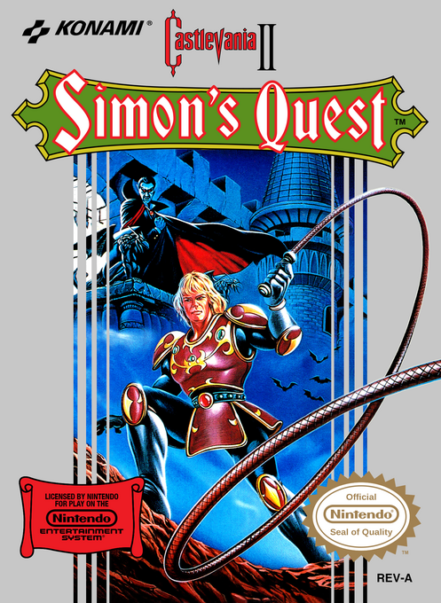 Castlevania 2 - Simon's Quest box art