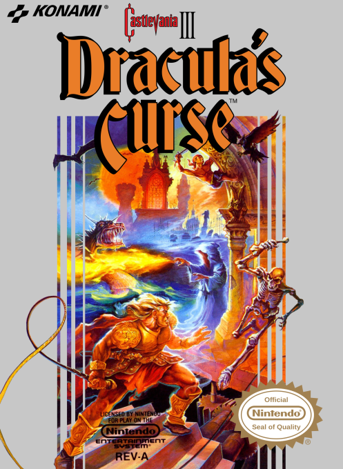 Castlevania 3 - Dracula's Curse box art