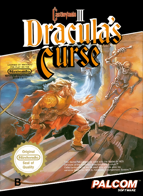 Castlevania 3 - Dracula's Curse — box-2D (EU)
