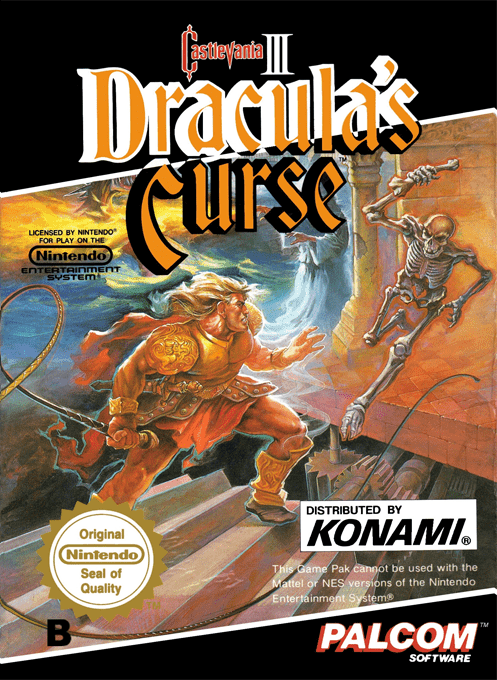 Castlevania 3 - Dracula's Curse — box-2D (DE)