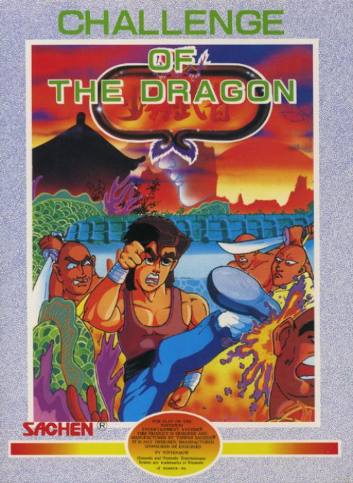Challenge Of The Dragon — box-2D (TW)