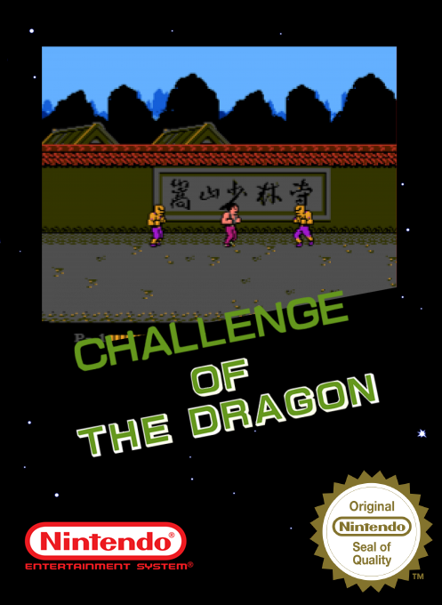 Challenge Of The Dragon box art