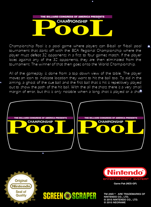Championship Pool — box-2D-back (SS)