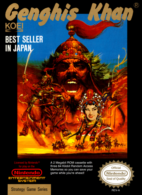 Genghis Khan box art
