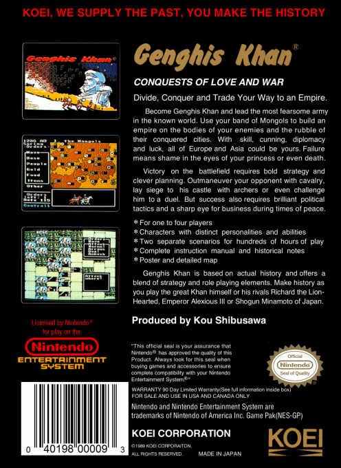 Genghis Khan — box-2D-back (US)