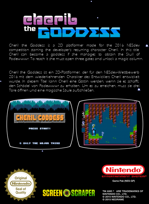 Cheril the Goddess — box-2D-back (SS)