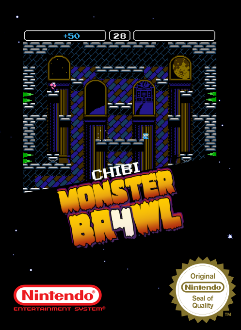 Chibi Monster Br4wl — box-2D (SS)