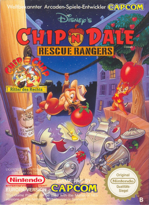 Chip 'n Dale - Rescue Rangers — box-2D (DE)