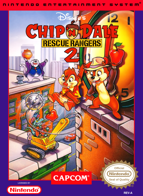 Chip 'n Dale - Rescue Rangers 2 box art