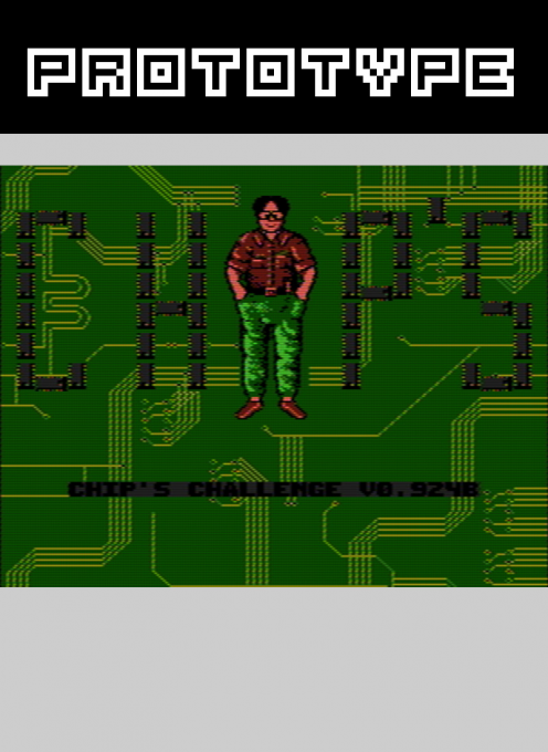 Chip's Challenge — box-2D-back (US)