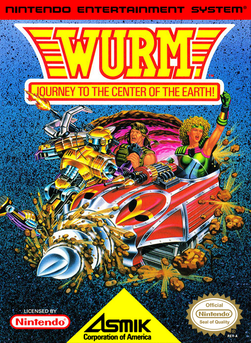 Wurm - Journey To The Center Of The Earth box art