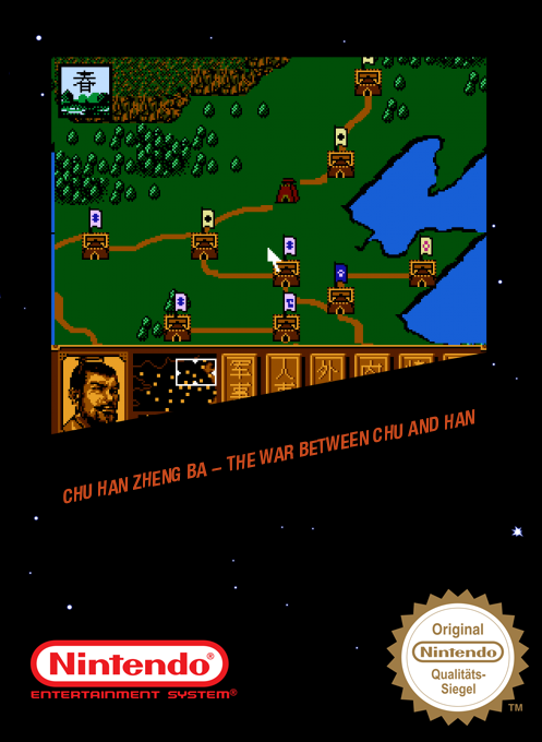 Chu Han Zheng Ba - The War Between Chu And Han box art