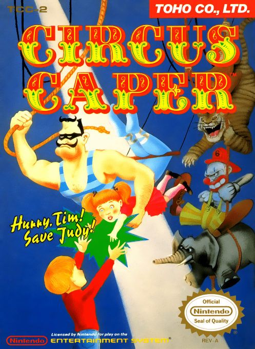 Circus Caper box art