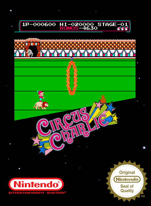 Circus Charlie — box-2D (SS)
