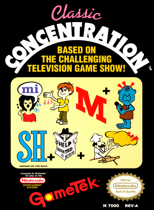 Classic Concentration box art
