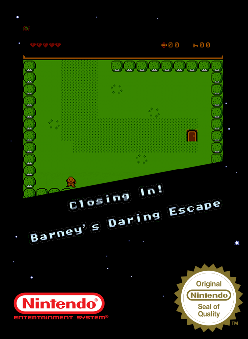 Closing In! Barney's Daring Escape box art