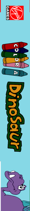 Color A Dinosaur — box-2D-side (US)