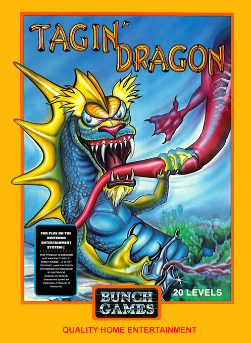 Tagin' Dragon box art