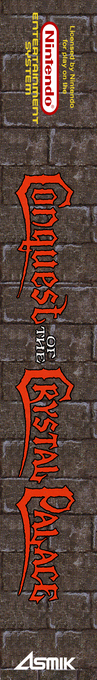 Conquest Of The Crystal Palace — box-2D-side (US)