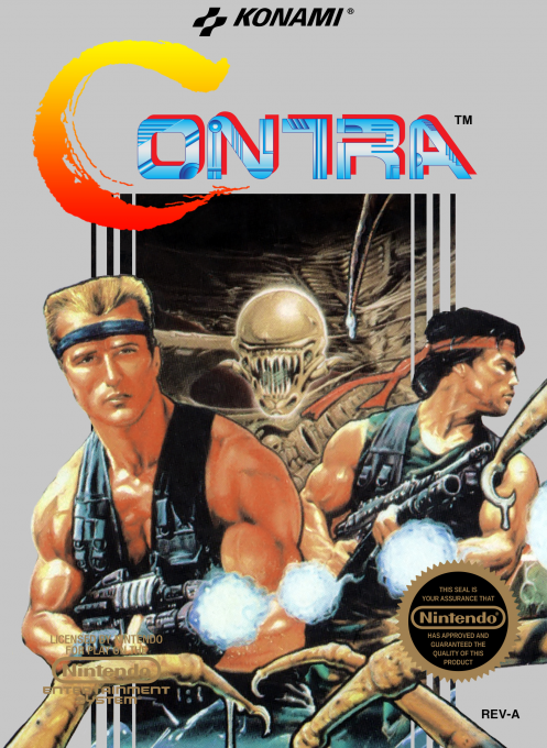 Contra box art