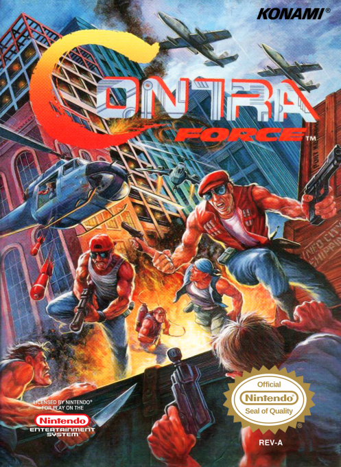 Contra Force box art