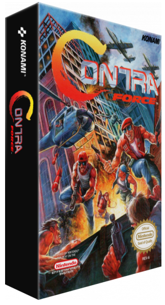 Contra Force — box-3D (US)