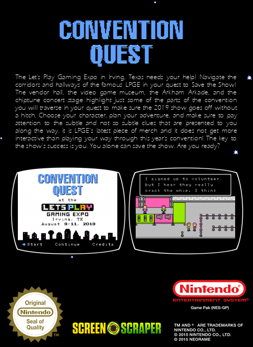 Convention Quest — box-2D-back (SS)
