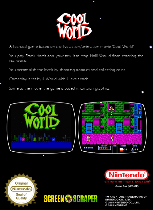 Cool World — box-2D-back (SS)