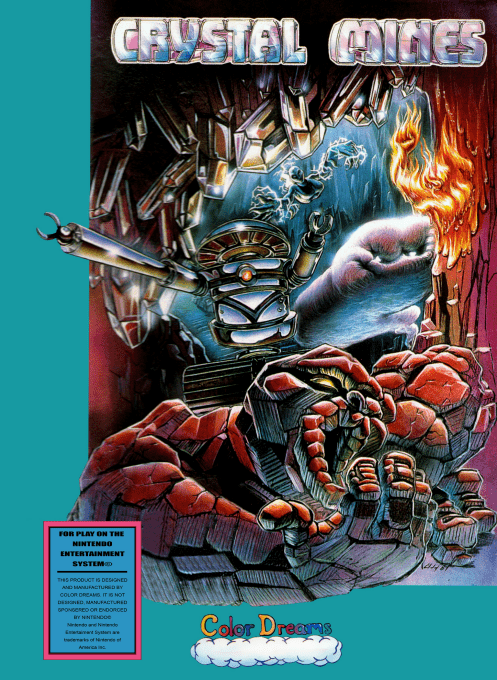 Crystal Mines box art
