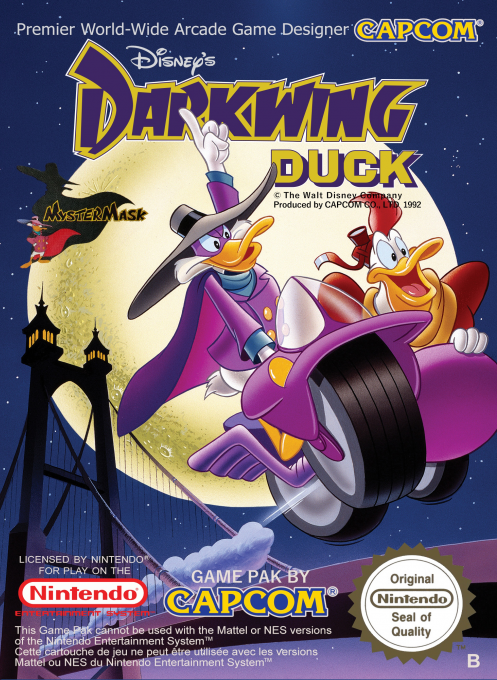 Disney's Darkwing Duck — box-2D (EU)