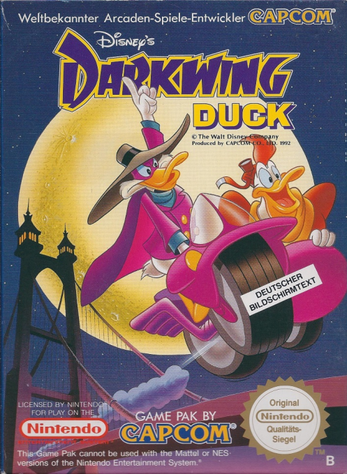 Disney's Darkwing Duck — box-2D (DE)