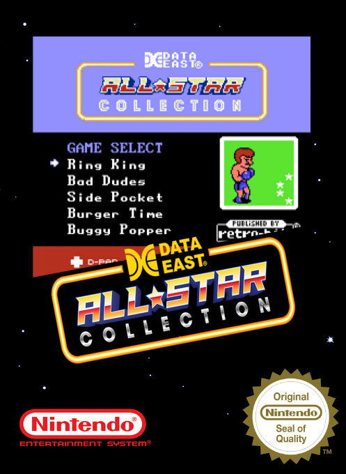Data East All-Star Collection — box-2D (SS)