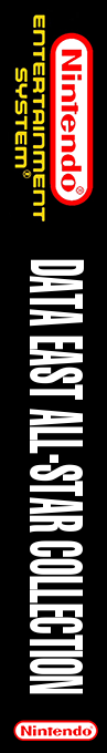 Data East All-Star Collection — box-2D-side (EU)
